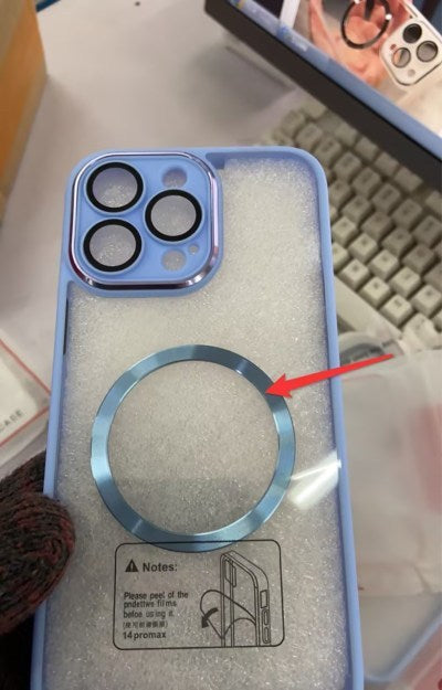 Creative Acrylic HD Phone Case Protector