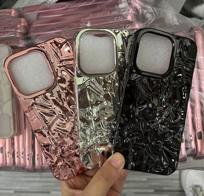 Textured Tin Foil Phone Case Protector